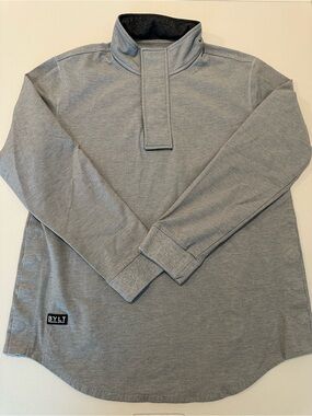 BYLT Men’s Elite + Fairway Pullover Heather Gray Size Medium